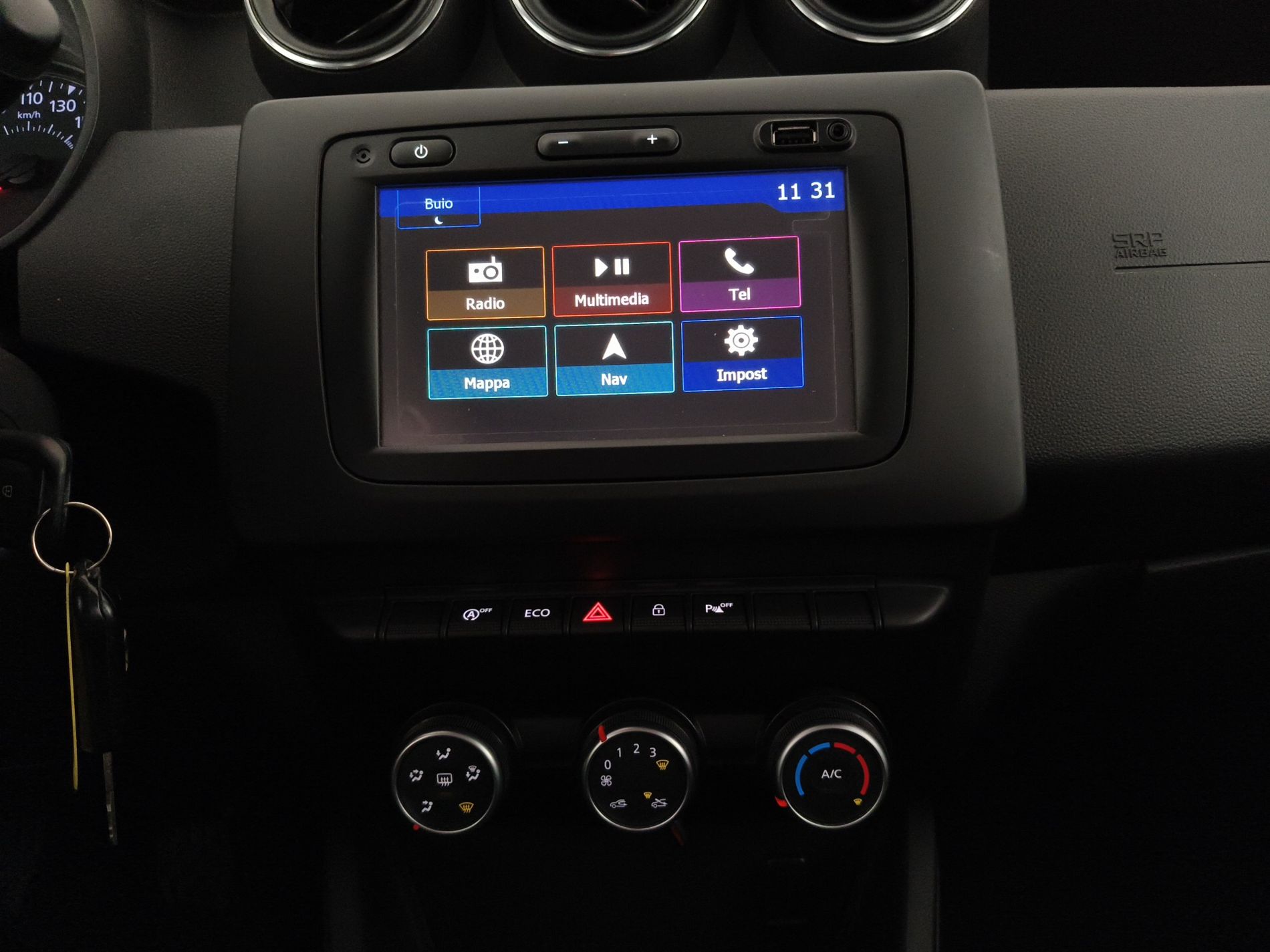 DACIA Duster II 2018 Duster 1.6 SCe 115cv Comfort 4x2 - Messa