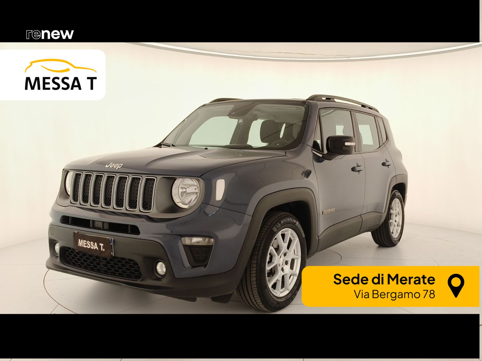JEEP Renegade 2019 Renegade 1.5 Turbo T4 MHEV 130cv Limited 2WD - Messa