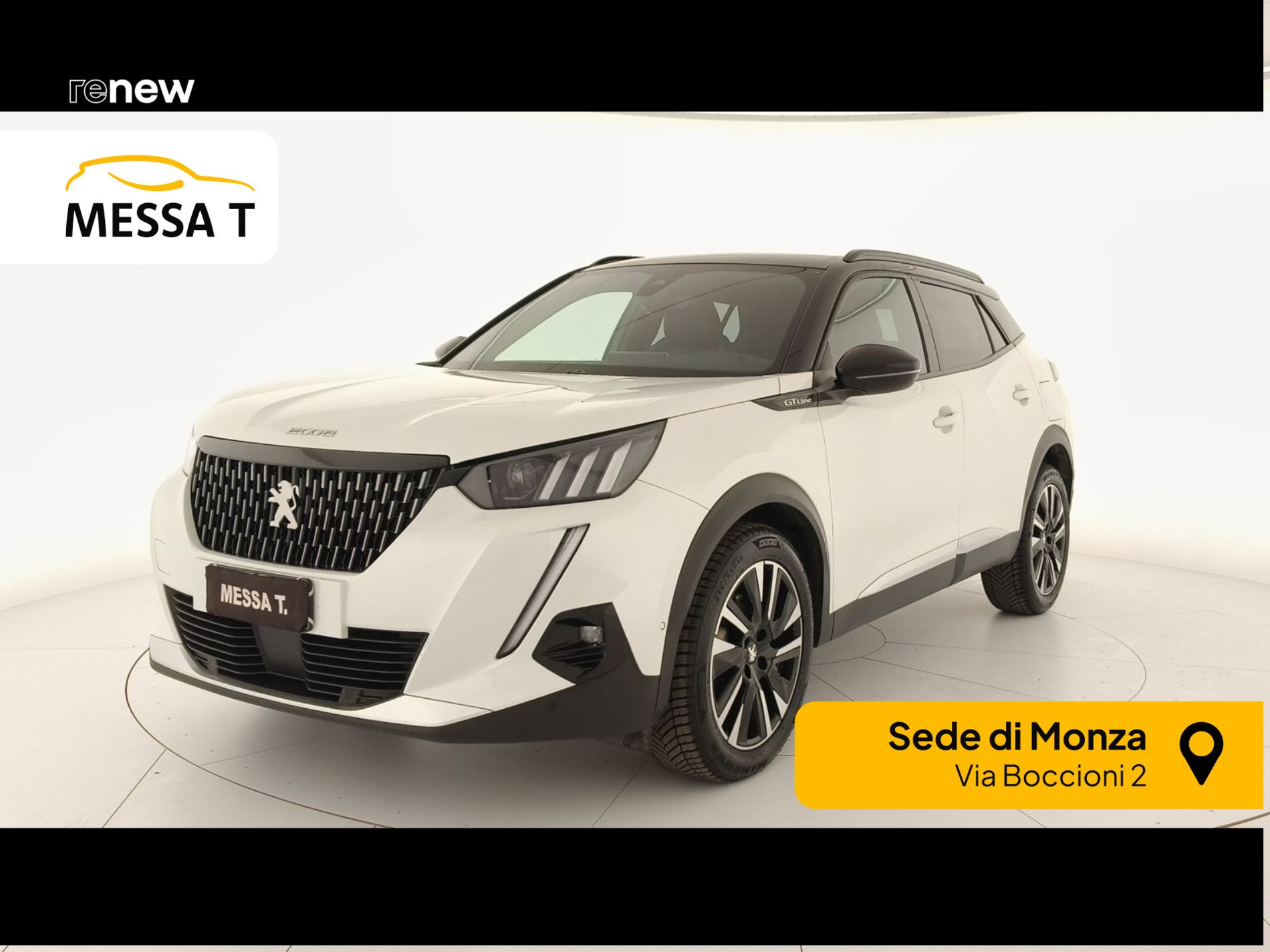 PEUGEOT 2008 II 2020 2008 1.5 BlueHDi 130cv GT Line EAT S&S - Messa