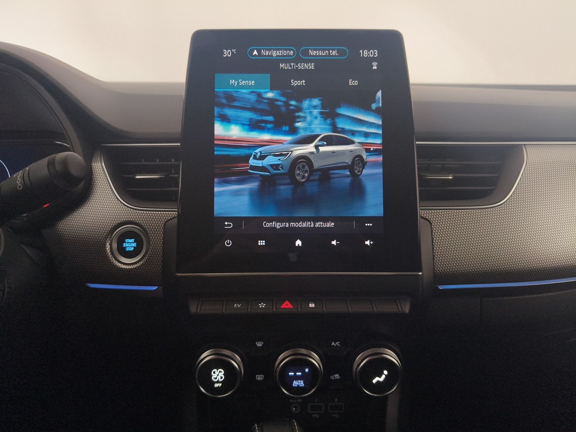 RENAULT Arkana Arkana 1.6 E-Tech full hybrid Intens 145cv - Messa