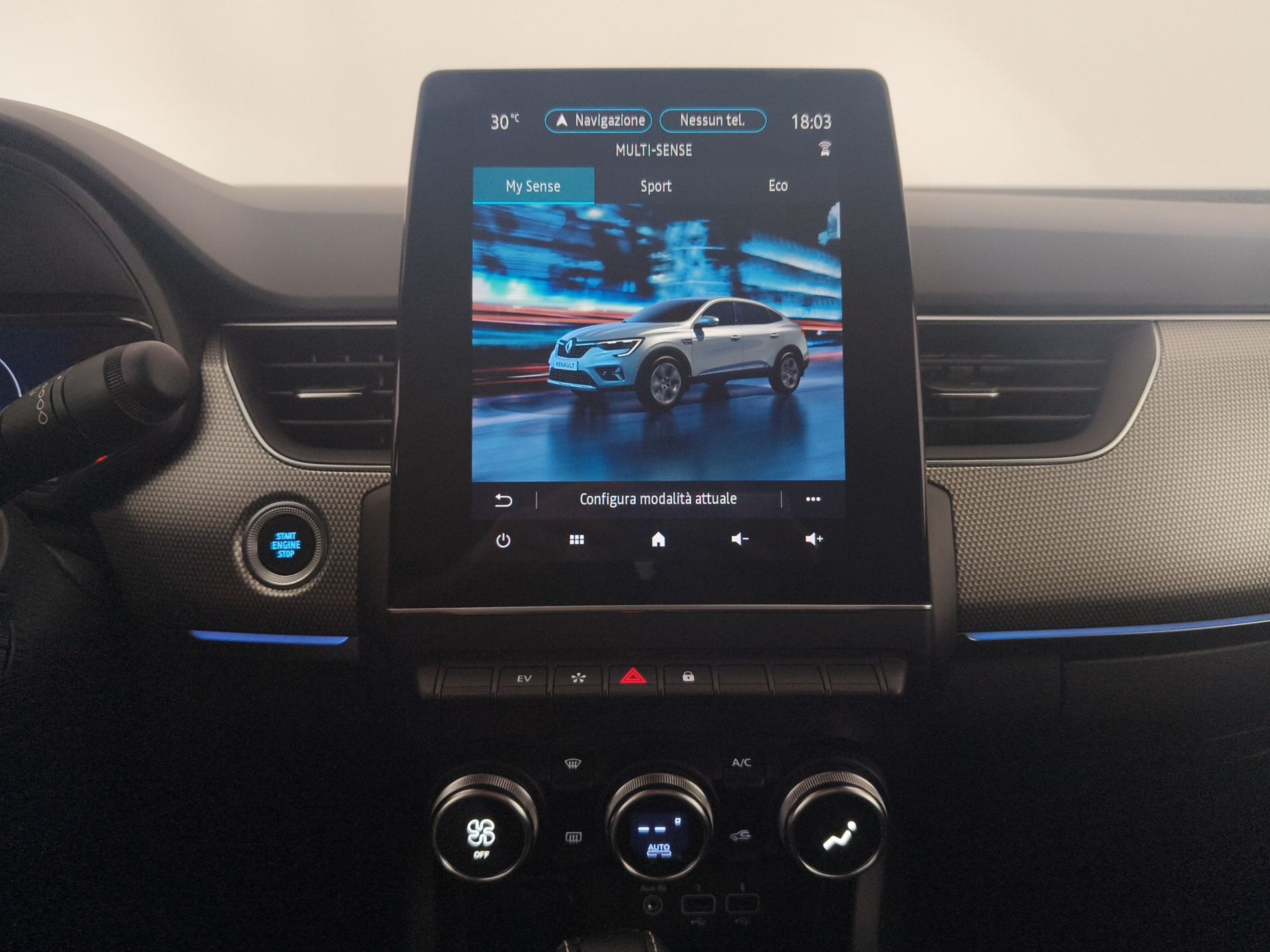 RENAULT Arkana Arkana 1.6 E-Tech full hybrid Intens 145cv - Messa