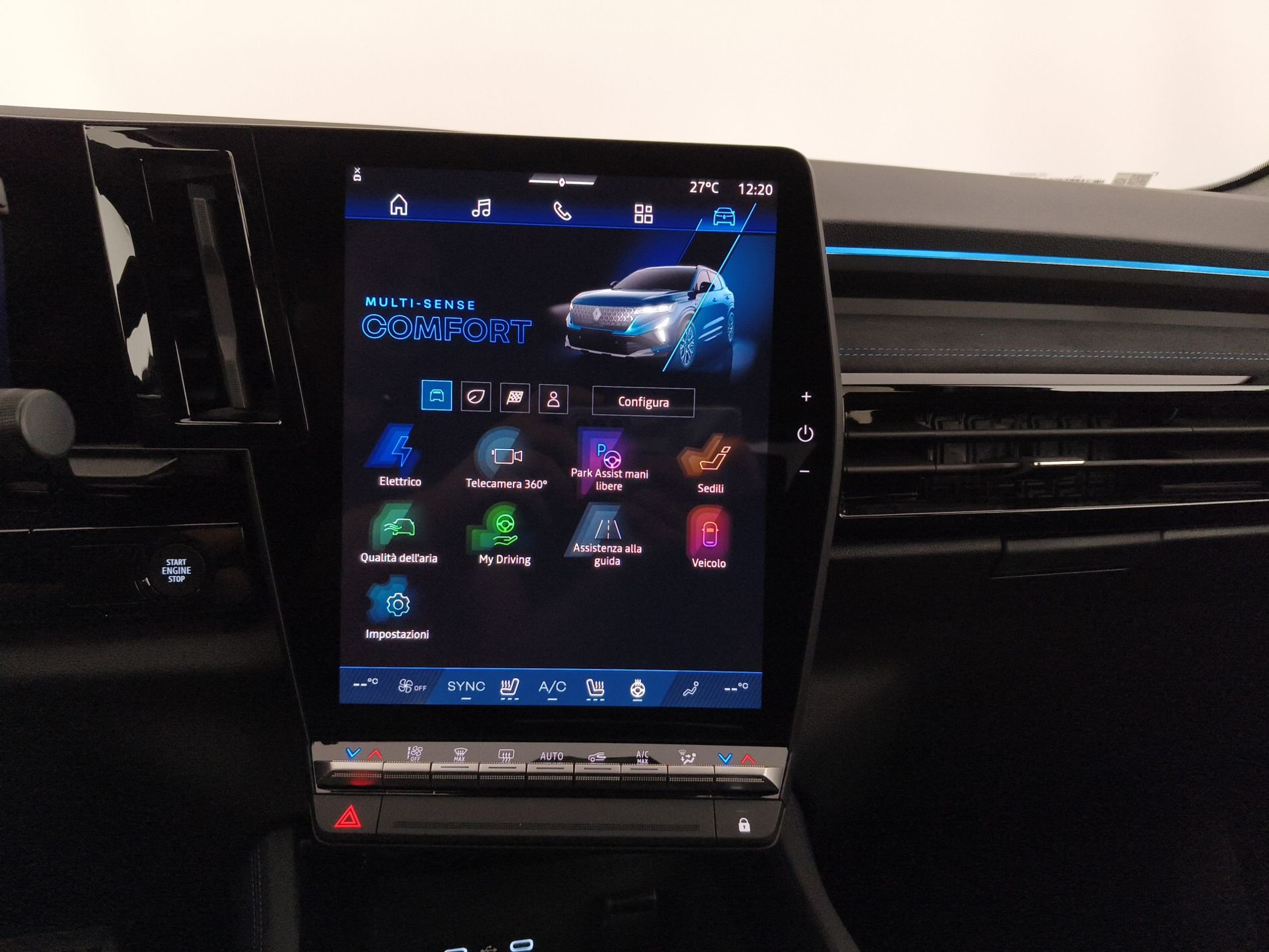 Renault NUOVO AUSTRAL esprit Alpine MY25 full hybrid E-Tech 200 - Messa