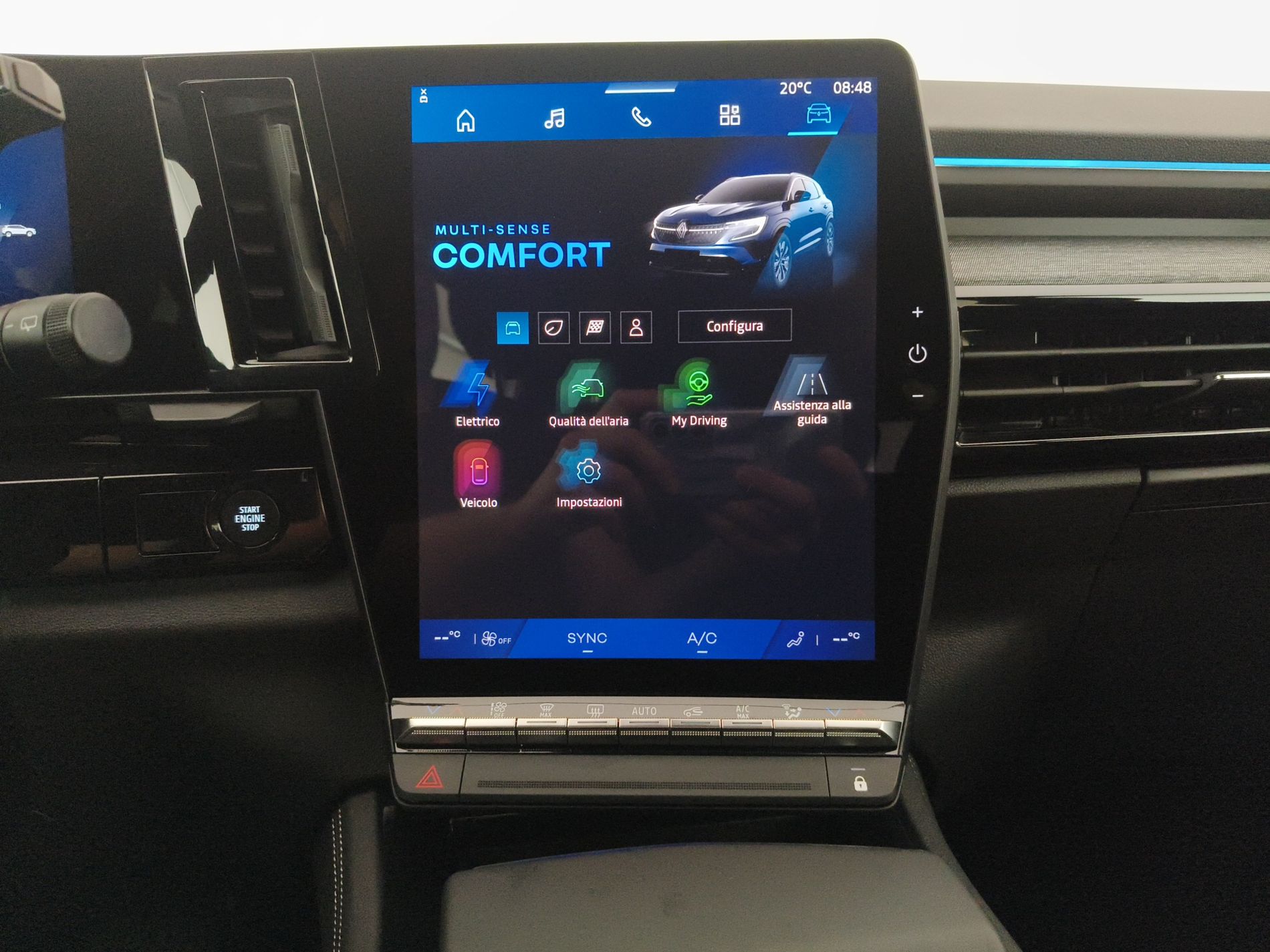 Renault NUOVO AUSTRAL techno MY24 full hybrid E-Tech 200 - Messa