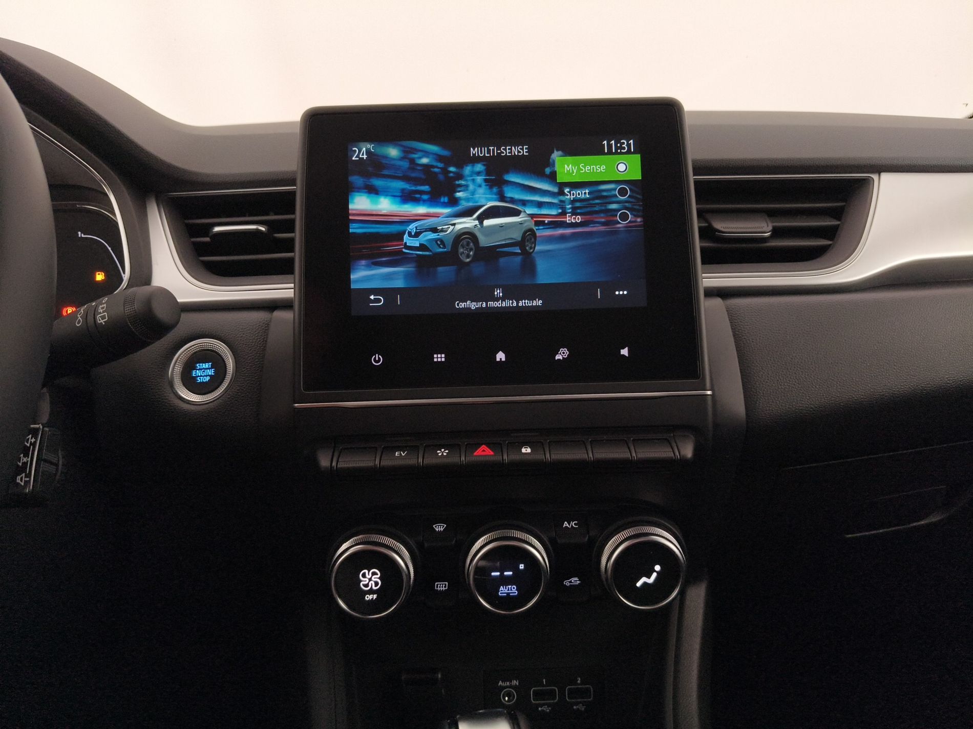 RENAULT Captur Captur 1.6 E-Tech hybrid Intens 145cv auto - Messa