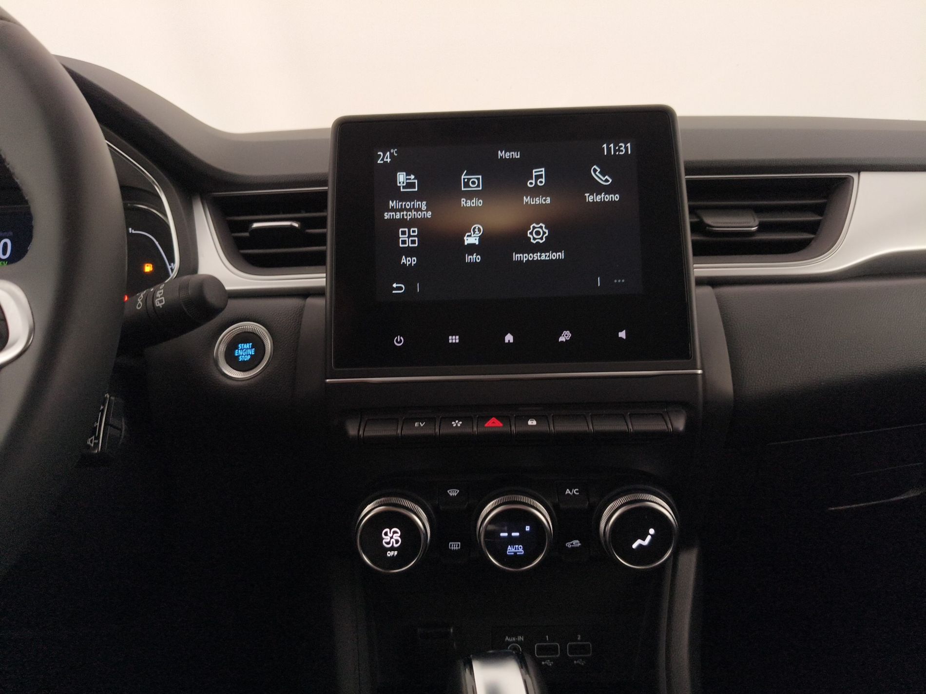 RENAULT Captur Captur 1.6 E-Tech hybrid Intens 145cv auto - Messa