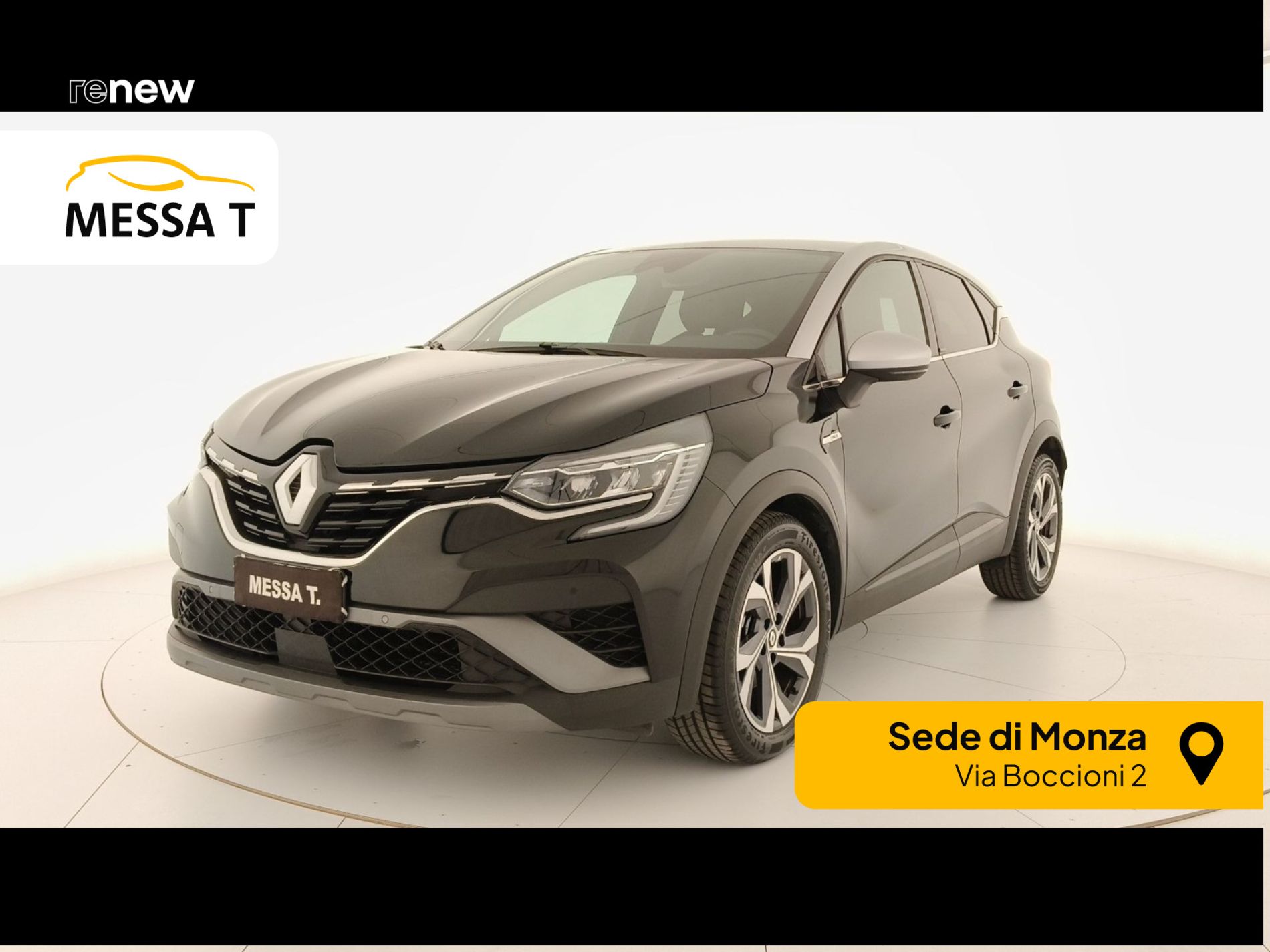 RENAULT Captur Captur 1.6 E-Tech hybrid RS Line 145cv auto - Messa