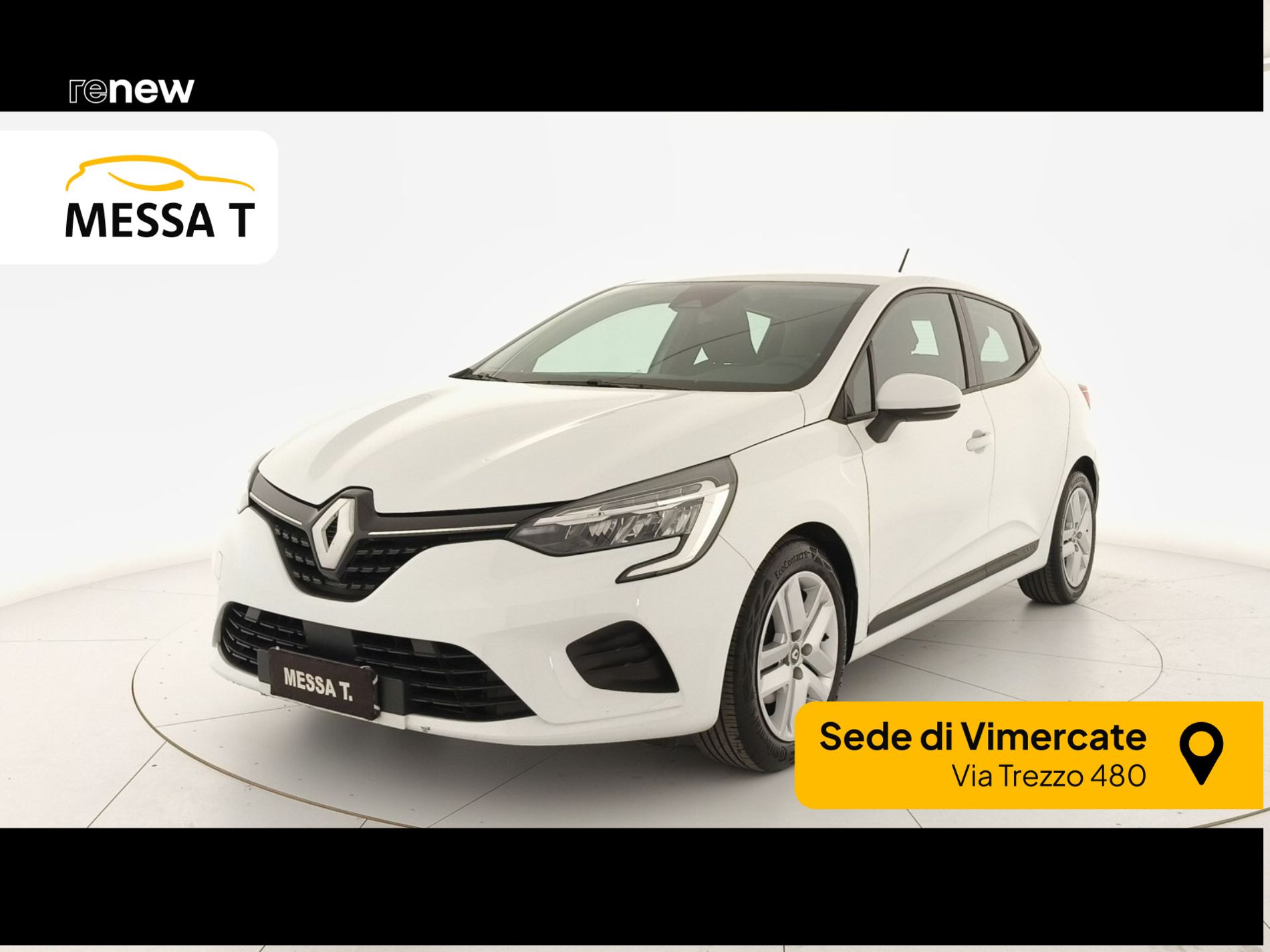 RENAULT Clio V 2019 Clio 5 Porte 1.6 E-TECH Hybrid 140cv Zen Auto my21 - Messa