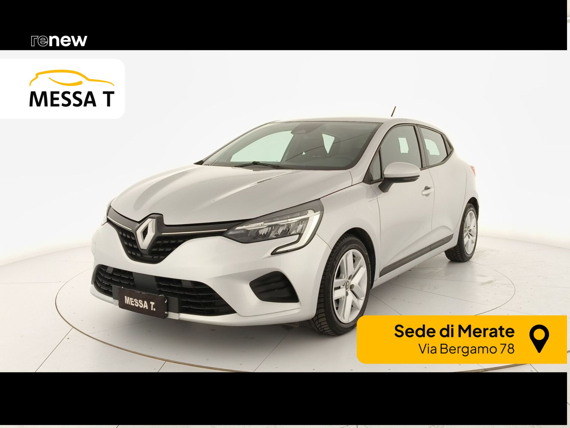 RENAULT Clio V 2019 Clio 5 Porte 1.6 E-TECH Hybrid 140cv Zen Auto my21 - Messa