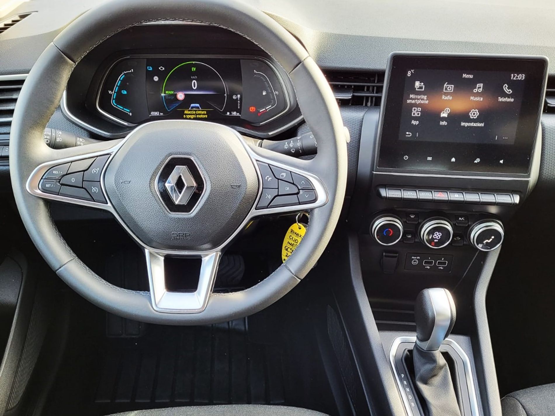 RENAULT Clio V 2019 Clio 5 Porte 1.6 E-TECH Hybrid 140cv Zen Auto - Messa